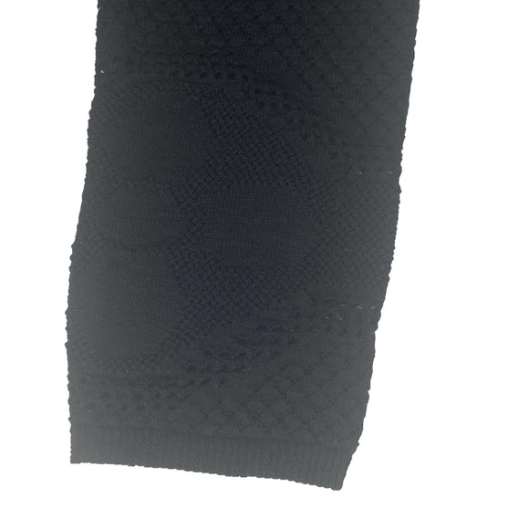 Le Donne Di Mariella Aburani Y2K Italian Designer Wool Mesh Lettuce Edge Sweater - Picture 11 of 16